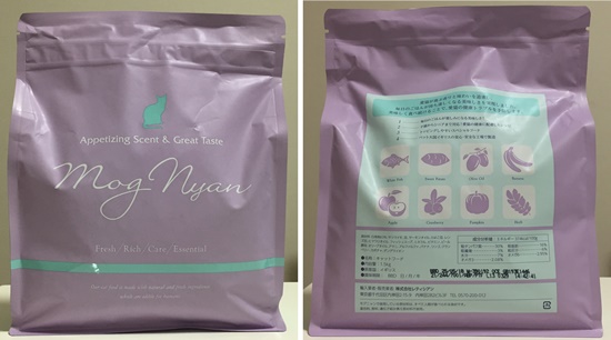 モグニャンキャットフードの外観